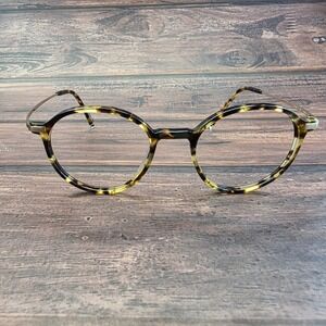 Paradigm 19-40 TO Round Tortoise Gold Metal Eyeglasses Frames 48-19-145‎ FRAMES